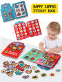 Baby Campus Quiet Book Montessori Sticker Cloth Book Early Educational Toy for Toddlers Ramadan Eid Easter.