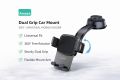 Amaze Dual Grip Car Mount 360 Rotation Universal Mobile Holder for Dashboard Windshield. 