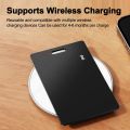 Wallet Finder, Bluetooth Tracker Item Smart Locator Card for Luggage Passport for Android Phone Work with Hub.