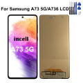 6.7" Super AMOLED For Samsung A73 5G Display A736 LCD Touch Screen Digitizer Assembly For SM-A736B SM-A736B/DS LCD Screen. 