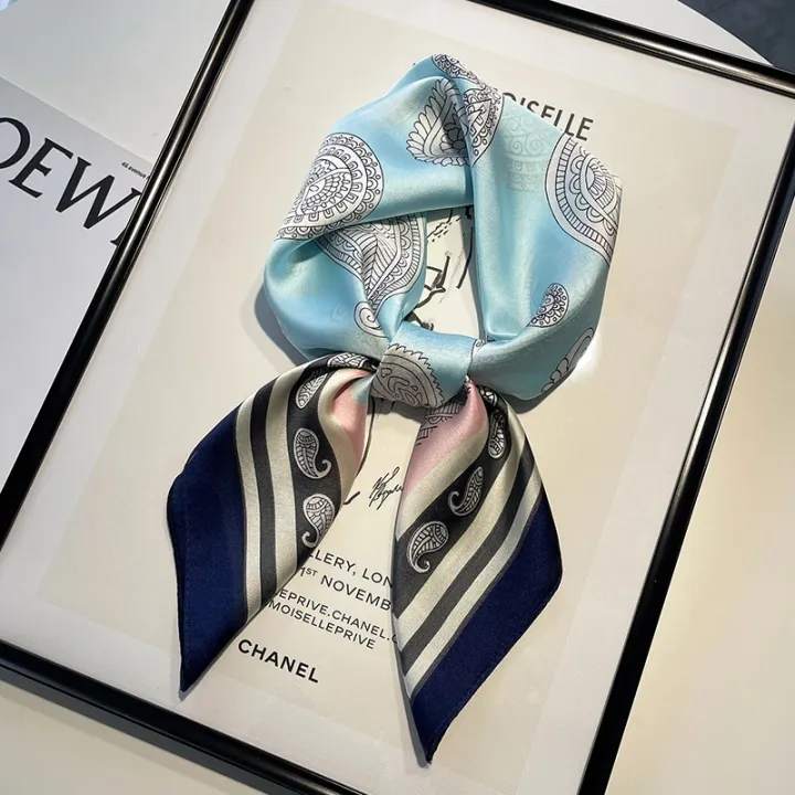 Luxury%20Printing%20Silk%20Square%20Scarf%20Women%20Neck%20Hair%20Tie%20Band%20Beach%20Hijab%20Kerchief%20Head%20Headbands%20Bandana%20Female%20Foulard%2070cm%20-%20Image%204