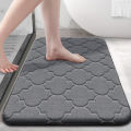 Memory Foam Bathroom Rug anti-slip bathroom mat ultra Soft floor mat Non-Slip Water Absorbent and Machine Washable. 