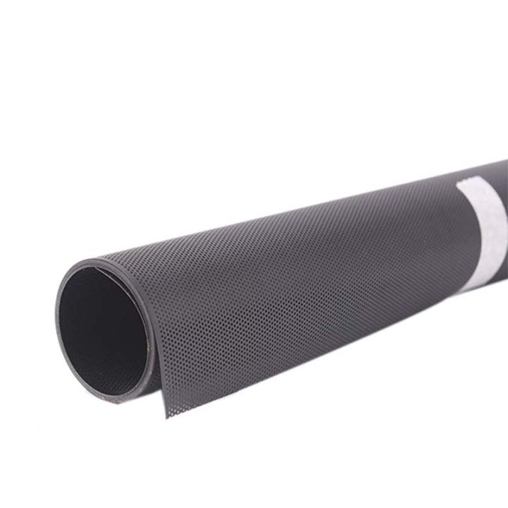 DIY 30x100cm Computer Mesh PVC PC Case Fan Cooler Black Dust Filter Cover