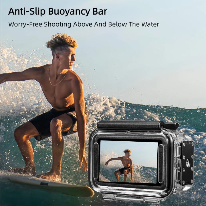 Waterproof%20Case%20for%20DJI%20Osmo%20Action%205%20Pro/4/3%20Protective%20Shell%20Camera%20Magnetic%20Adapter%20Underwater%20Dive%20Housing%20Accessories%20-%20Image%206