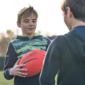 Offload rugby balls R100 No. 3 and 4 for 5-12 years old children Rugby balls multi-size quick delivery rugby ball American football for kid. 