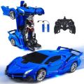 HQ Deformation Robot Sports Car - Blue. 