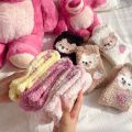 🧦 Cute Fuzzy Animal Socks – Super Soft & Cozy 🐻🍓. 