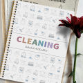 ADHD Cleaning Schedule Planner|Daily Weekly Monthly Housekeeping Organizer|Home Chore Checklist Book|Spiral A5 Cleaning Notebook.