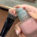 1Pc Soft Bristles Sloped Blush Brush Cheeks Makeup Brush Portable Powder Blush Face Contour Makeup Cosmetic Tool For Women Girls. 