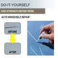 Car Window Repair Fluid Cracked Glass Scratch Repair Kit Windshield Repair Liquid for Car Auto Window Glasss Crack Restore Tool. 