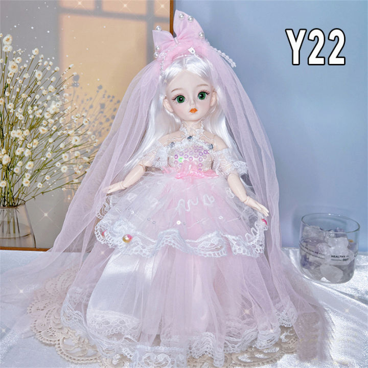 Full%20Set%201/6%20Bjd%20Dolls%20Clothes%2030cm%20Anime%20Kawaii%20Reborn%20Doll%20Skirt%20Hat%20Headdress%20Kids%20%20Dress%20Up%20DIY%20Dollhouse%20Toys%20for%20Girl%20-%20Image%205