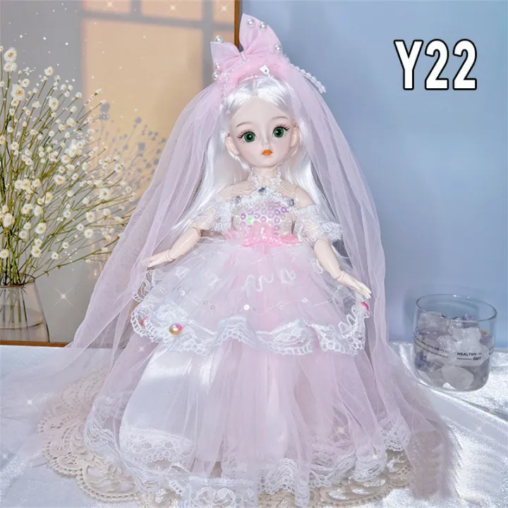 Full%20Set%201/6%20Bjd%20Dolls%20Clothes%2030cm%20Anime%20Kawaii%20Reborn%20Doll%20Skirt%20Hat%20Headdress%20Kids%20%20Dress%20Up%20DIY%20Dollhouse%20Toys%20for%20Girl%20-%20Image%205