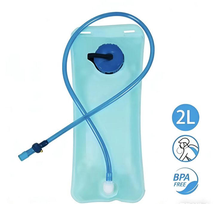 2L Portable Bicycle Riding Water Bag Food Grade Outdoor Sports Backpack Camping Water Bag for Cycling