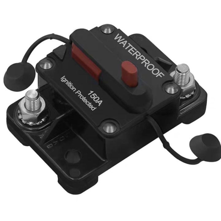 Motoriduttore 12 V 30 RPM Interruttore Fusibile AMP Reset 12-32V DC - Per Auto, Barca, Impermeabile, Fino A 300A Emergency Start - Foto 5