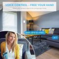 Etersky Interrupteur Volet Roulant Connecté WiFi, Commutateur Intelligent Volet Roulant Stores Connecté Compatible avec Alexa et Google Home, Interrupteur Tactile Peut Éteindre la LED, Timer - 4 Packs. 