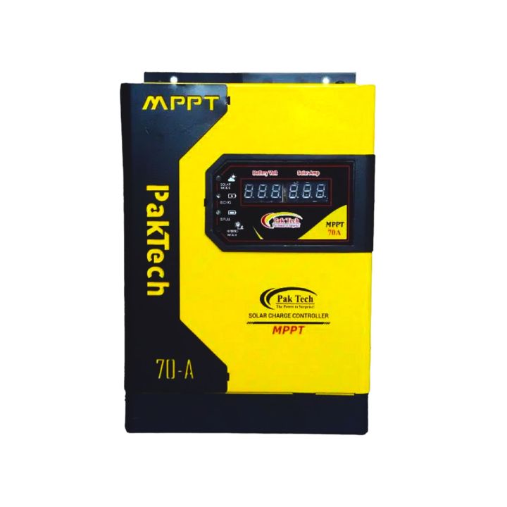 Paktech mppt charge controller 70 amp 12v/24v non-hybrid | 1 Months Warranty