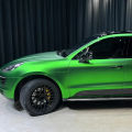 Premium Matte Chrome Green Metallic Vinyl Wrap Film Roll Self Adhesive Decal Sticker Car Wrapping Foil DIY Air-Release. 