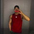 Men's Summer New Fitness Tank Top Gym Workout Sleeveless Shirt Running Apparel Stringer Single Shirt Summer Casual Vest. 
