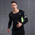Compression Shirt Men Long Sleeve Printing Sportswear for Men Gym Clothing Running Fitness Training Workout Muscle Top Male. 