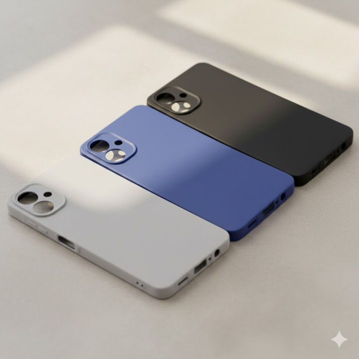 Samsung A06 A+ Quality Back Cover Soft Silicone Matte Case For Galaxy A06