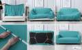 Solid Color Elastic Sofa Covers for Living Room Thicken Sectional Corner Slipcovers Couch Cover. 