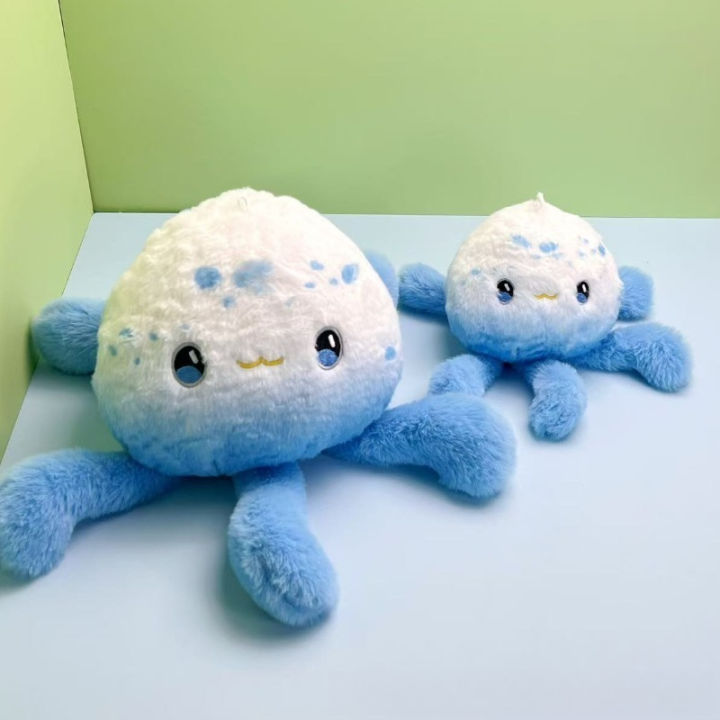 Aquarium Jellyfish Plush Accessories: Plush Doll, Toy, Cartoon Figurine, Keychain, Backpack Charm, Sofa Decoration