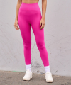Seamless High Waist Sports Pants, Peach Hip Lift Back, V-Fold, Fitness Pants.