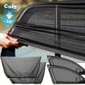 2 or 4pcs screen window set premium window sunshade breathable mosquito net for front and rear windows, UV protection Accessorie.