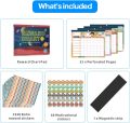 Reward Chart Pad for Kids with 32 Chore Charts Magnetic Behavior Chart System for Motivate Good Habits 2280  Star Stickers. 