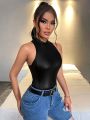 Women's fashion one-piece shorts. 