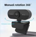 1080P Full HD Webcam with Built-In Microphone, Plug And Play, Privacy Cover, Stand, Suitable for Meetings, Game Streaming, Voice Calls, Online Classes, And Home Office Use, High-Definition Video, Easy Installation, Computer Camera, Laptop Camera. 