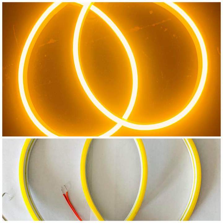 2PCS%20Three%20Wheel%20Head%20Light%20Ring%20LED%20Neon%20Flexible%20Light%20-%20Image%203