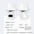 LED night lamp bedside lamp bedroom lamp dimmable timer switch with remote warm color light eye protection energy saving. 