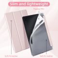 Case for   Tab S9 FE 11 S8 S7 Plus FE 12.4in S6 Lite Transparent Back Tablet Cover for Tab with Pencil Holder. 
