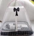Hut Style Fancy Carry Nest with Mosquito Net available in Multicolor. 