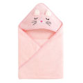 Toddler Bathrobe Infant Bath Towel Boy Girl Blankets Swaddle With Hood Cartoon Coral Fleece Towel Blanket Newborn Kids Bedding.