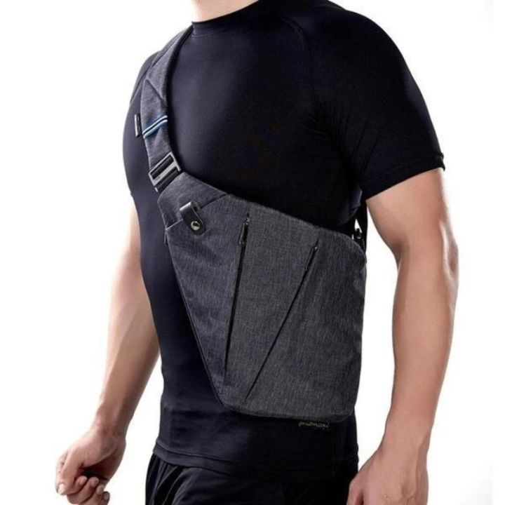 Chest Bags Bag Single Shoulder Bags for Men Waterproof Nylon Crossbody Bags Male Messenger Bag