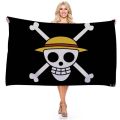 One Piece 90*150CM Polyester Pirate Monkey D.Luffy Skull Flag One Piece straw hat pirates Trumpet banner flag.