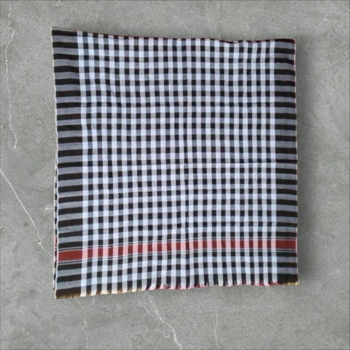 premium Quality check cotton gamcha 3 hand 1 pice