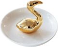 Ceramic tray Ceramic Ring Earring Dish Holder Tray Trinket, Decoration Ring Organizer Display Stand. 