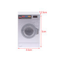 1:12 Dollhouse Miniature Washing Machine Home Appliance Laundry Model Decor Toy.