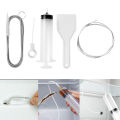 5Pcs Refrigerator Drain Hole Clog Remover for Kitchen Household Cleaning Reusable Fridge Dredging Kits Kitchen Accessories. 