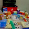 First aid box for home with medicine | survival kit | +75 items | pill box | organizer. 