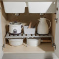 Stretchable Shoes Storage Shelf Kitchen Seasoning Tableware Organizer Extendable Rack Closet Cabinet Pantry Multifunctional. 