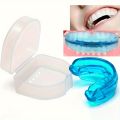 1pcs reusable plaid braces - plaidnature, used for all kinds of teeth, can be used during sports and sleep to protect teeth. 