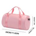 Solid Color Mini Gym Bag for Women Large Capacity Sports Bags Lightweight Waterproof Shoulder Bags Portable Yoga Bag. 
