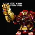 Superheroes Mecha DIY Building Blocks Movie Mech Hero 3D Model Armor Iron Robot MOC Bricks Toys For Adult Kid Boy Christmas Gift. 