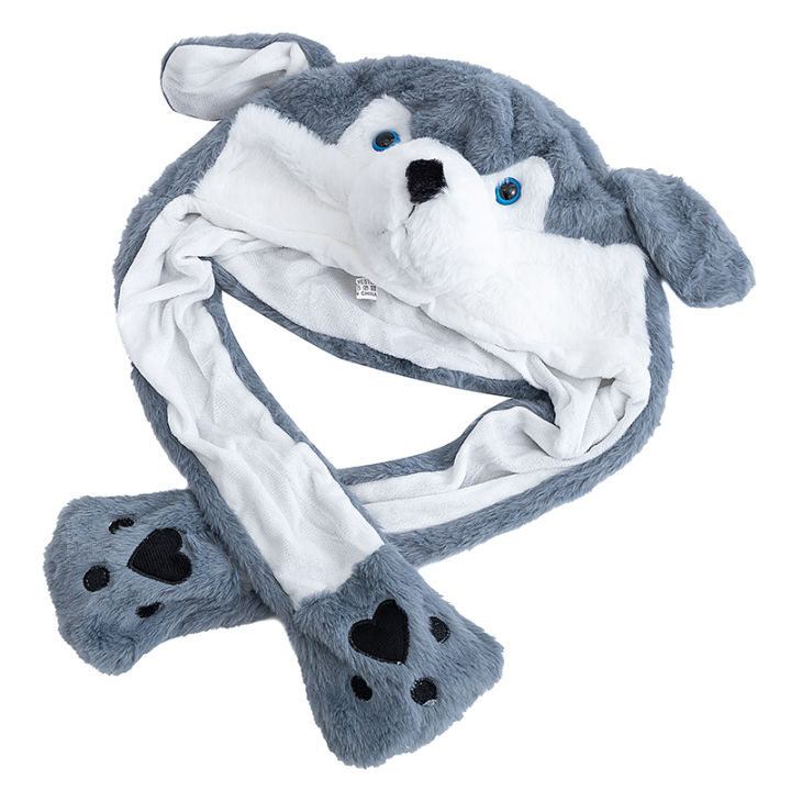 Hot%20Sale%20Unisex%20Funny%20Ear%20Hat%20Animal%20Style%20Couple%20Cute%20Ear%20Moving%20Up%20Cap%20Men%20Women%20Girls%20Rabbits%20Ears%20Plush%20Winter%20Lovely%20Hat%20%EF%BB%BF%20-%20Image%205