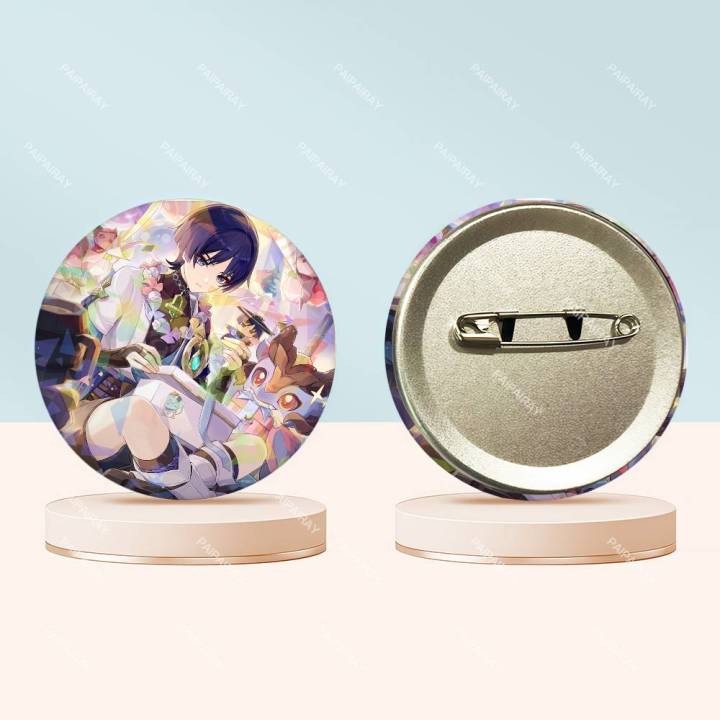 Scaramouche%20Balladeer%20Wanderer%20Genshin%20Round%20Badge%20Lapel%20Pins%20for%20Backpacks%20Briefcase%20Laser%20Brooch%20Clothes%20%20-%20Image%207