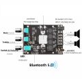 ZK-502T TPA3116D2 Bluetooth-compatible 5.0 Subwoofer Amplifier Board 2.0 Channel High Power Audio Stereo 2*50W Bass AMP.